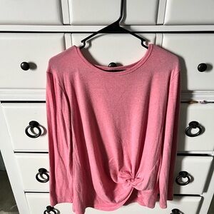 Pink Knotted Women's Top